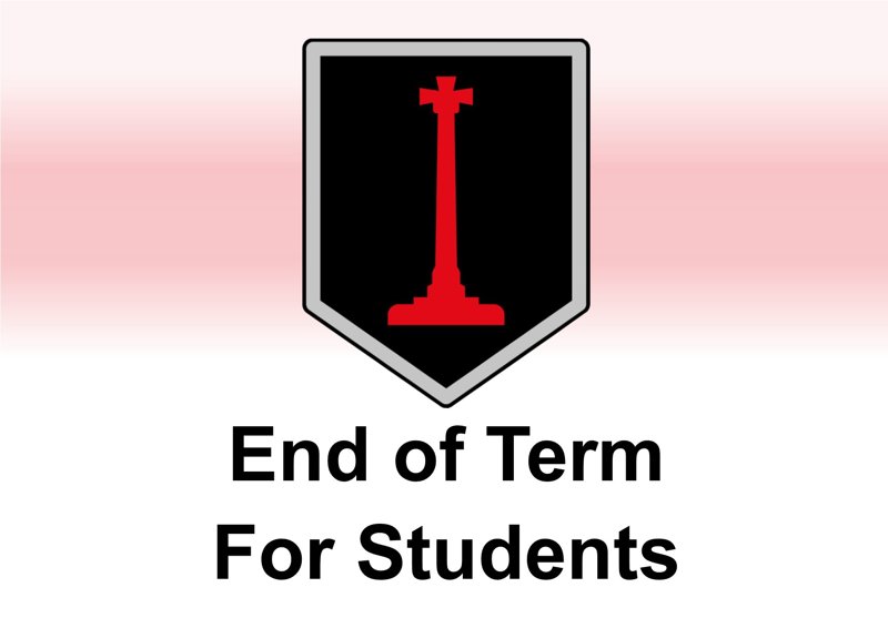 Image of End of Term for Students