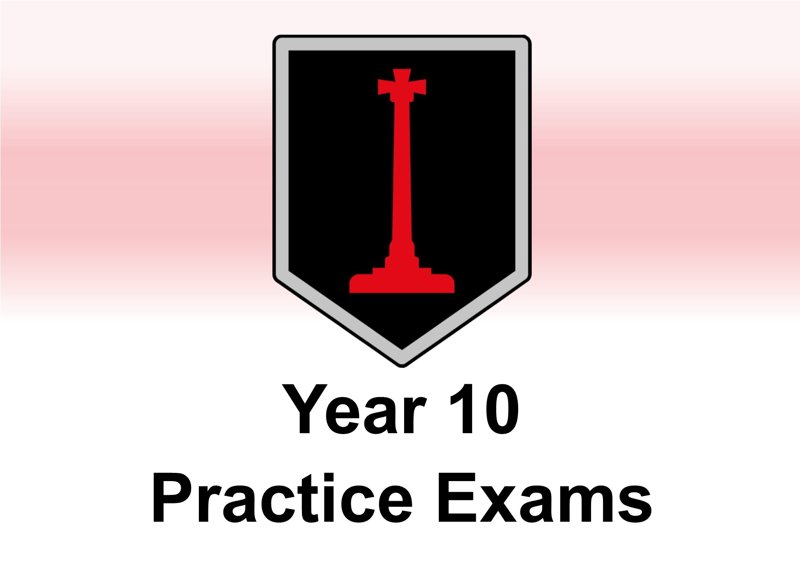 Image of Year 10 Practice Exams Start